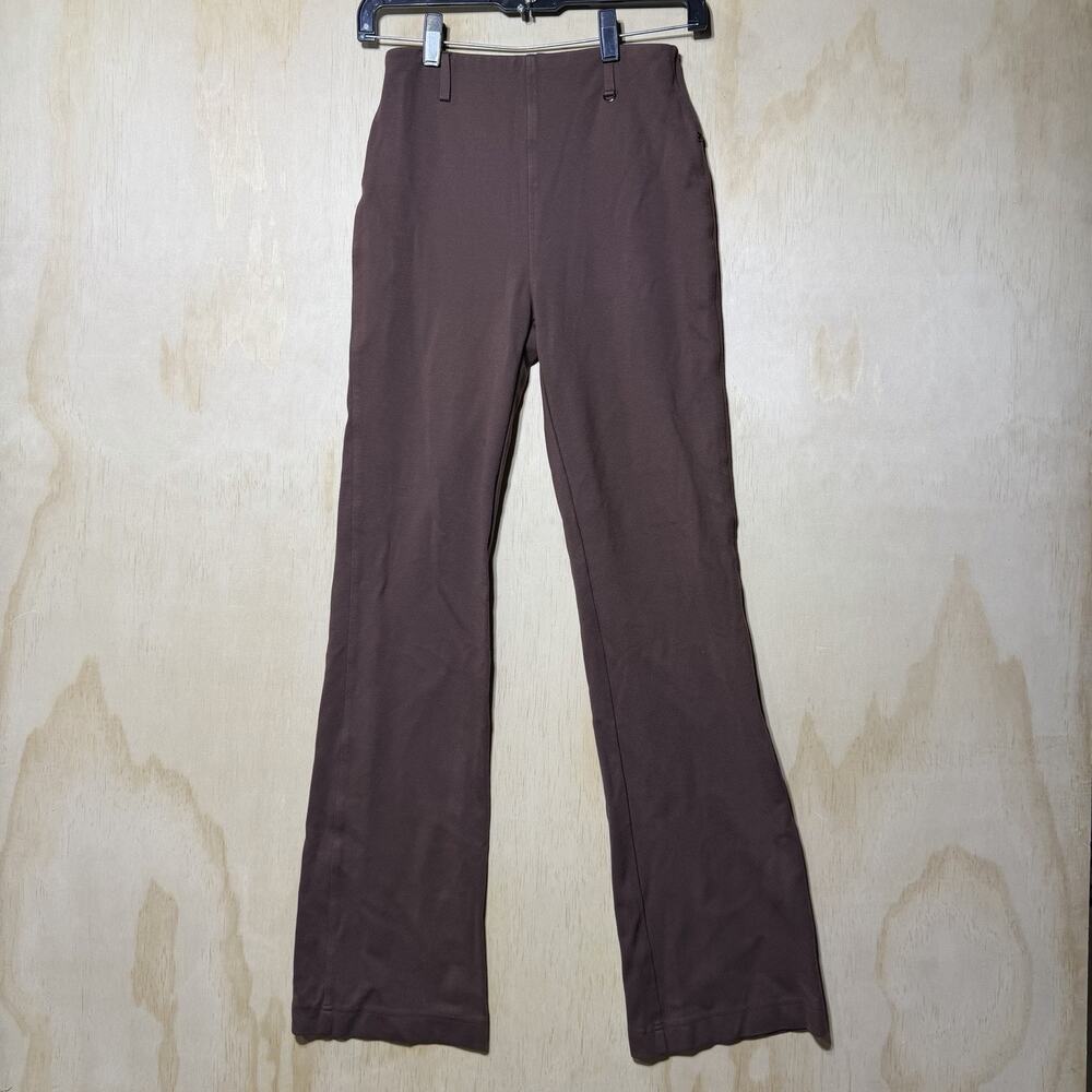Lyssé New York Brown Pull On Bootcut Pants Women’s‎ Small High Rise Stretch